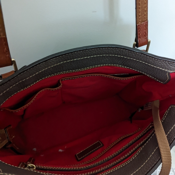 Dooney & Bourke Lexington Medium Size Tote in Elephant - Picture 4 of 5